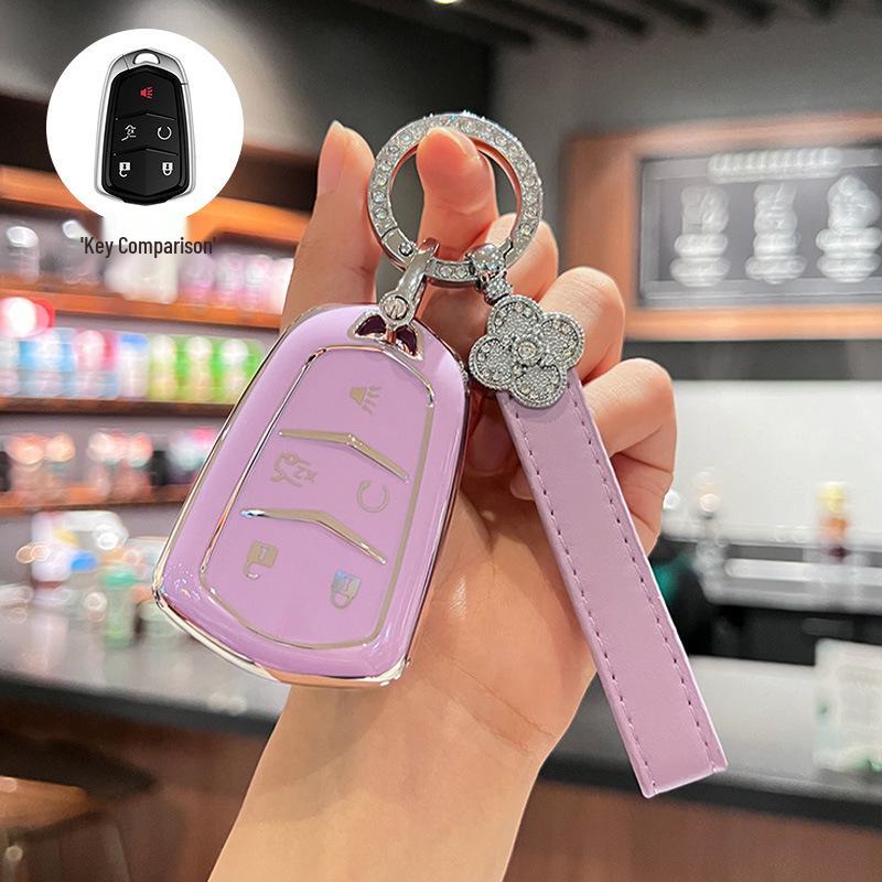 Cadillac Key Cover for XT5, XT4, XT6, CT5, CT6, CT4, XTS, ATSL Models