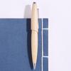 Business Singing Pen Wood Ballpoint Pen with Metal Pen Clip 0.7mm Medium Point For Men Women Office Writing Supplies