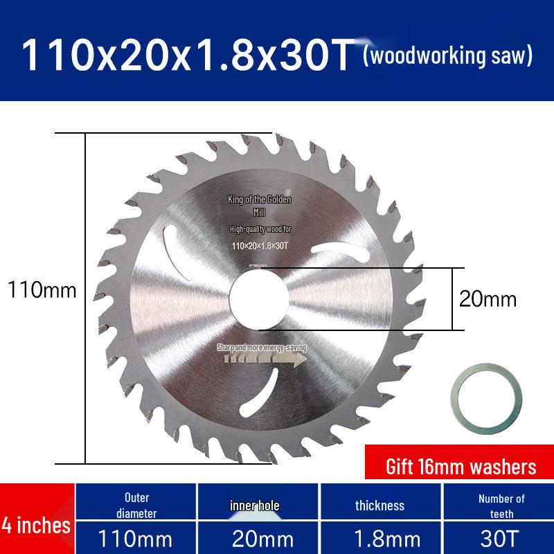 10-Inch Wood and Marble Diamond Saw Blade for Circular Saws