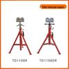 Adjustable Heavy Duty Roller Pipe Support Head