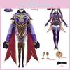Genshin Impact Mona Cosplay Costume Full Set High Quality Cotton Exquisite Details
