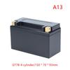 12V Multiple Sizes Plastic Protective Cover Motorcycle Start Lithium Battery Embedded Plastic Protective Cover
