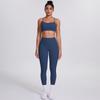New Cross Suspender Beautiful Back Sports Bra Set, Cloud Sensing Quick Drying Tight Yoga Suit, Outdoor Running Fitness Two-Piece Set For Women