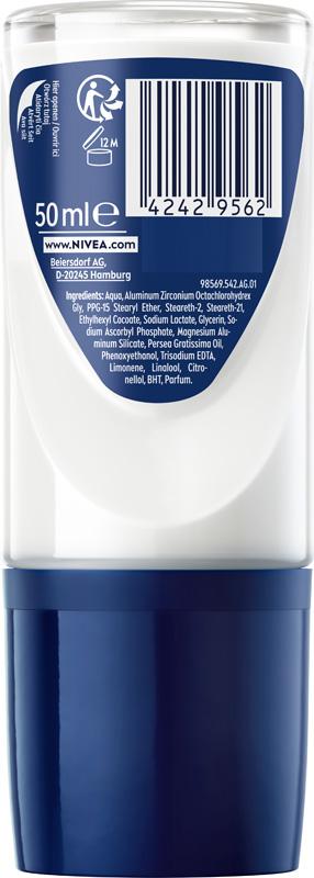 357768 Nivea Derma Dry Control Male Antiperspirant Roll-On 50