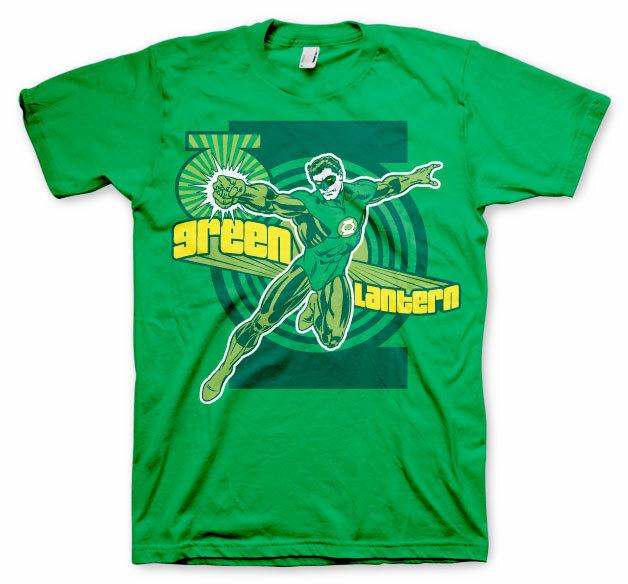 T-Shirt Classique Pour Homme Green Lantern Officiellement Licencié Tailles S-XXL M