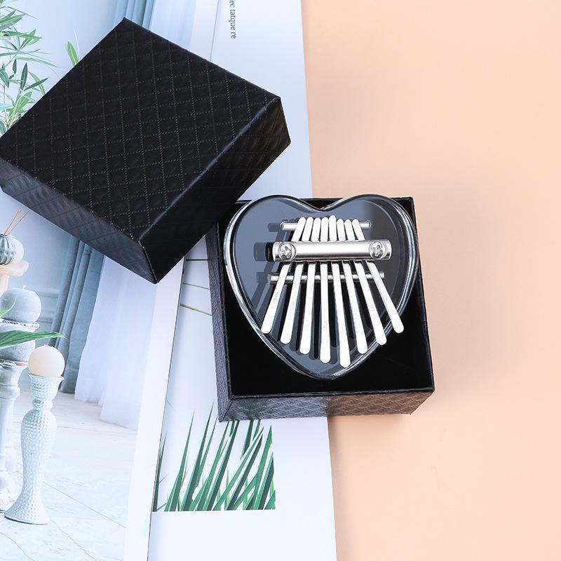 8 Tonlu Mini Başparmak Piyanosu - Hassas Ayarlı Kalimba Enstrümanı