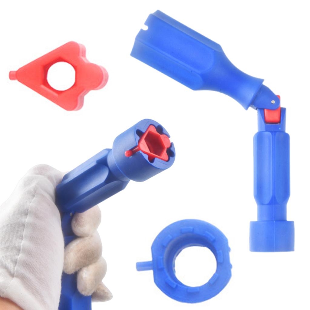 1pc Toilet Seat Easy Loosening Fitting Tool Toilet Seat Tightening Tool for Removal Installation and Repair