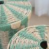 Handwoven Paper Rope Laundry Bin Large Capacity Multifunctional Household Basket For Clothes Toy Storage