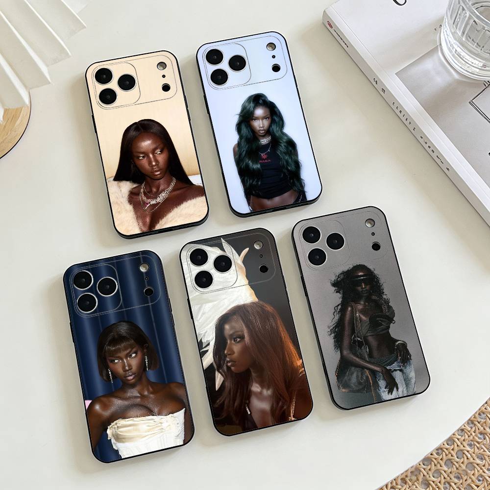 A-Anok Yai Couture Model Phone Case For iPhone 17, 16,15,14,13,12,11 X XR Plus,Others Soft Black Cover