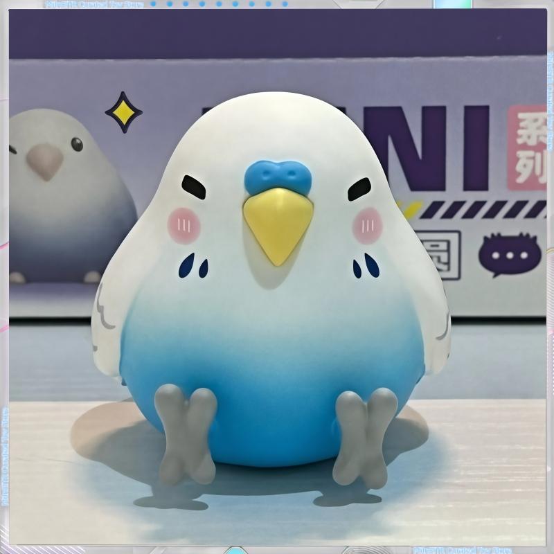 Q Version Small Taro Dumpling Bird Blind Box Cute Desktop Decoration Toy Third Projectile What Bird Thing Trendy Gift