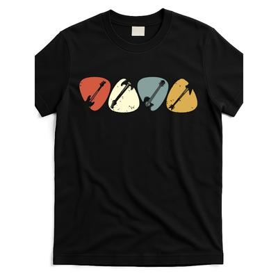 T-shirt Grafica per Chitarristi Vintage Taglie Europee - Design Retro Bassista, Morbida e Traspirante, Leggera e Lavabile in Lavatrice
