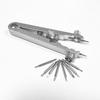 Watch Repair Spring Bar Pliers Set: 6825 Spring Bar Removal Tool, V-shaped Band Remover, Spring Bar Screwdriver for Clock Repair