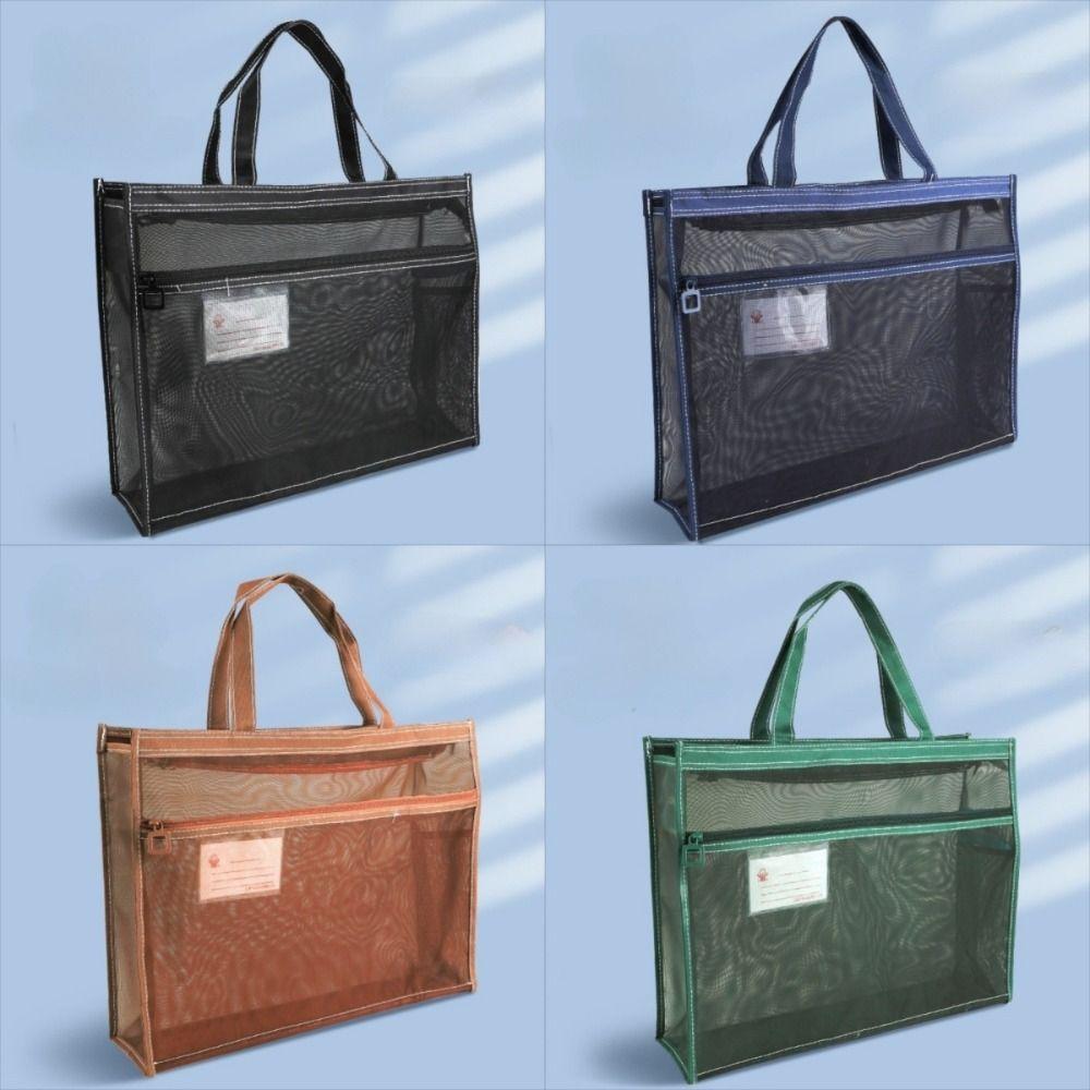 Large-capacity Document Book Bag Creative Book Storage Bag  Artwork Storage Bag