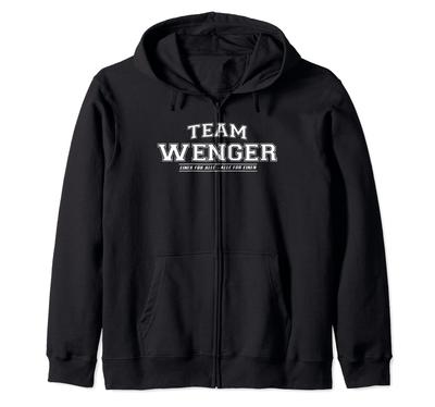 Team Wenger Proud Family Family Name Gifts Zip Hoodie -