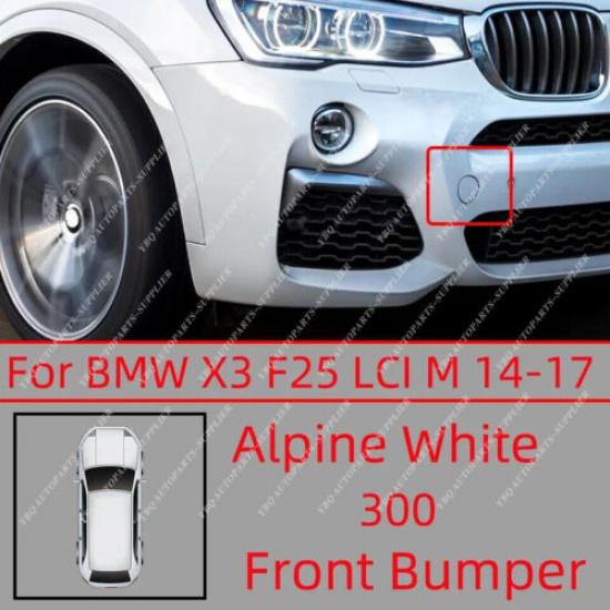 Front Bumper Tow Hook Cover for BMW X4 M-Sport 28iX 30iX 35iX XDrive 2014-2018