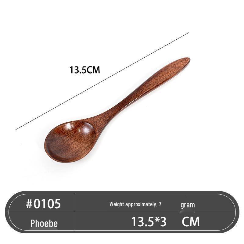 Japanese Craft Wire-Wrapped Wooden Spoon: Round-Mouth Condiment, Children's Soup, Ladle, Dessert & Jam Spoon.