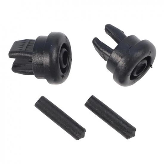 2xclips String Hanger Black For Renault Parcel Shelf String Hanger New