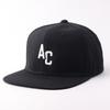 Embroidered Alphabet Baseball Cap Hip Hop Big Head Flat Brim Visor Versatile Trendy Foreign Hat