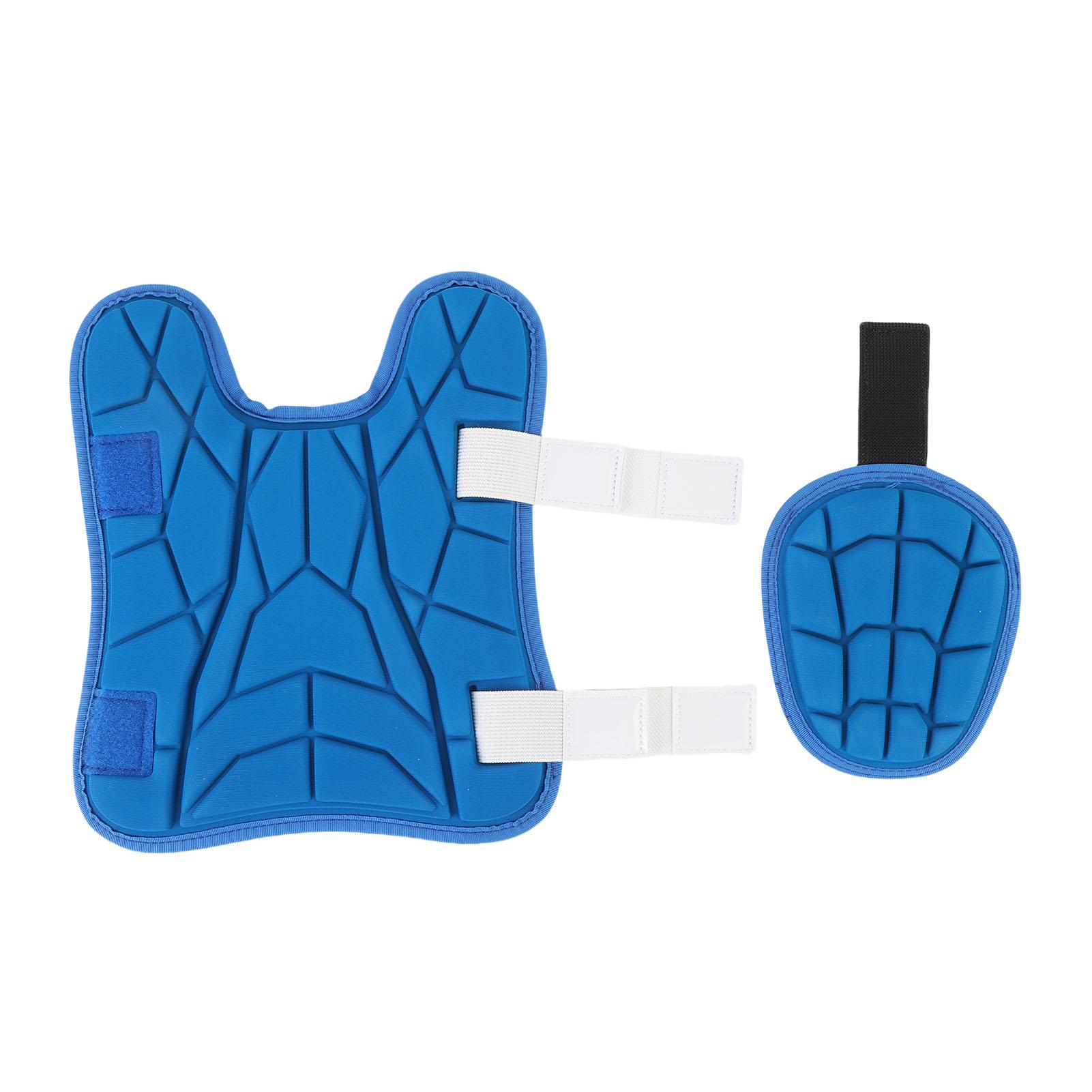 

Бейсбольная защита голени EVA Защитная Дышащая Спортивная Бейсбольная Софтбольная Защита Голени для Тренировок Blue L