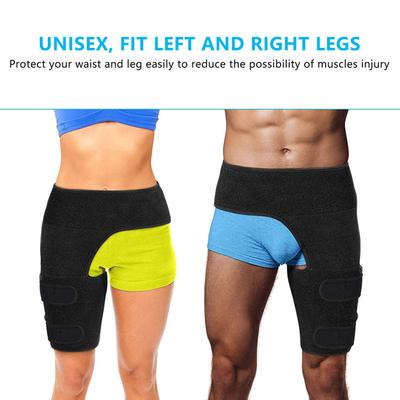 Adjustable Hip Braces Men Women Inguinal Band Support Belt and Sciatica Groin Compression Wrap Brace for Pulled Groin Muscle
