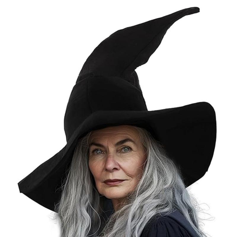 Halloween Wizard Hat Kids Adults Halloween Party Cosplay Costume Decoration Witch Hat Home Yard Cosplay Event