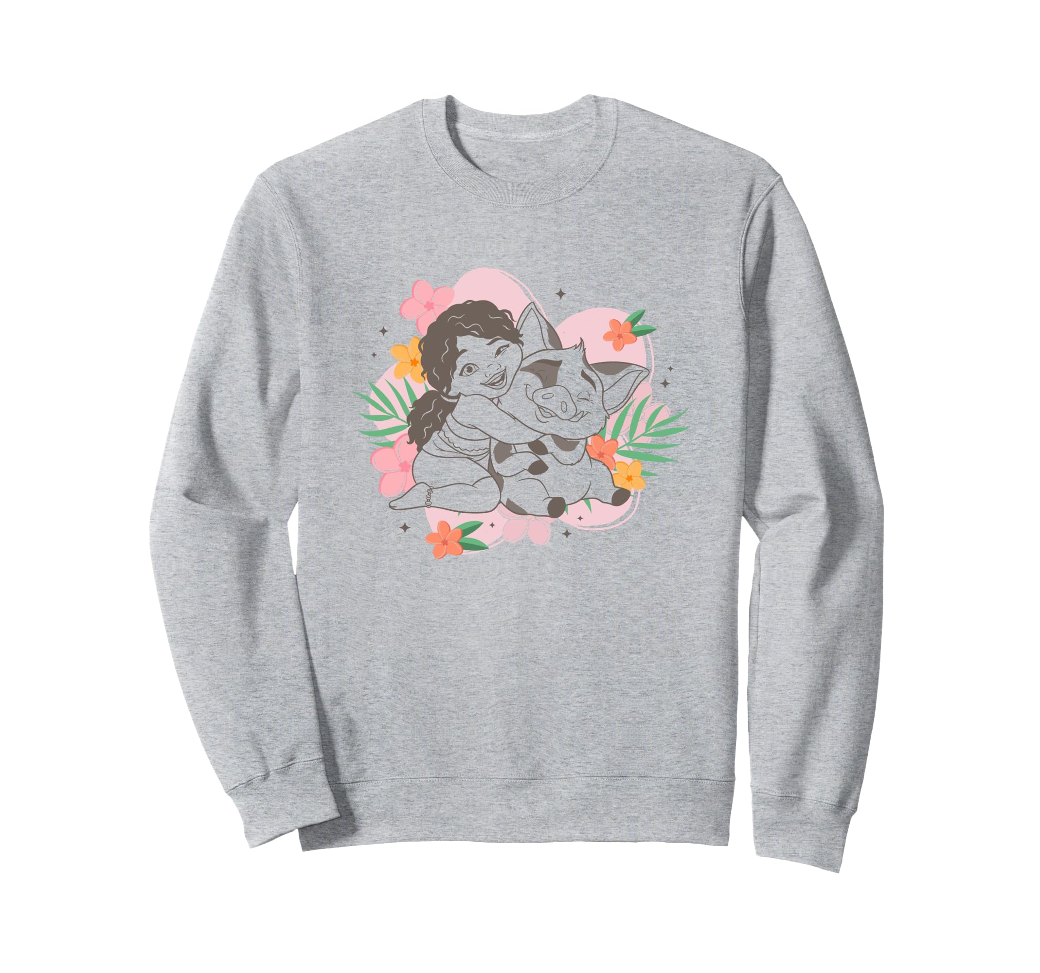 

Disney Moana 2 Simea & Pua Tropical Floral Duo Sweatshirt