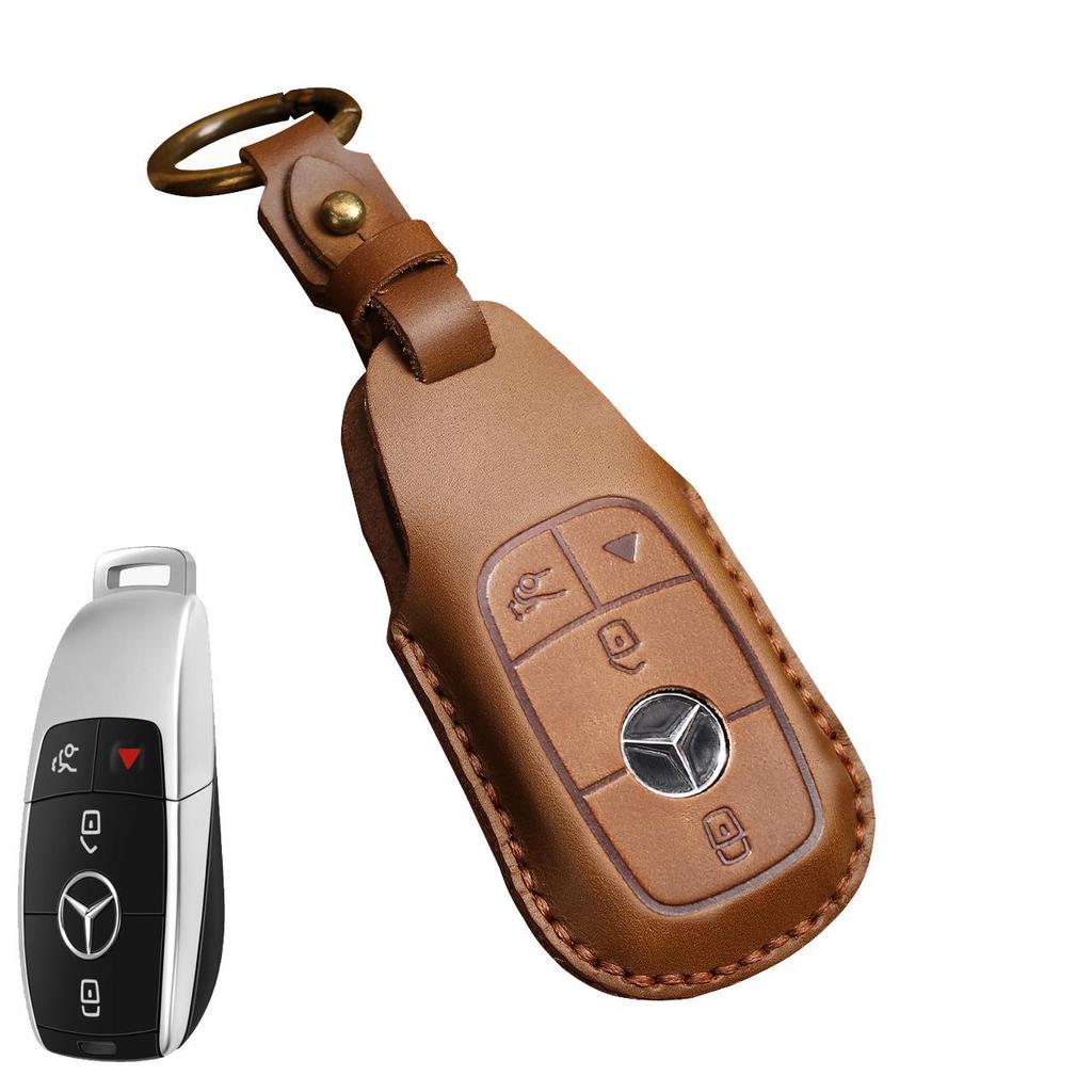 Mercedes-Benz C-Class/GLC Genuine Leather Key Case for C260L/A200