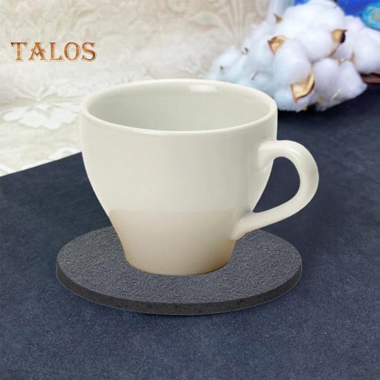 10 Stück Filzuntersetzer, wärmeisolierend, wasserabsorbierend, Verbrühschutz, Tischschutz, Tasse, Trinkflasche, rutschfeste Tischsets