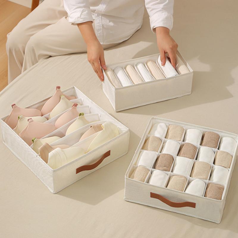 1Pcs Pants Storage Box Clothes Organizers Of Cabinets And Drawers Fabric Foldable Boxes For Bedroom Wardrobe Organization Home