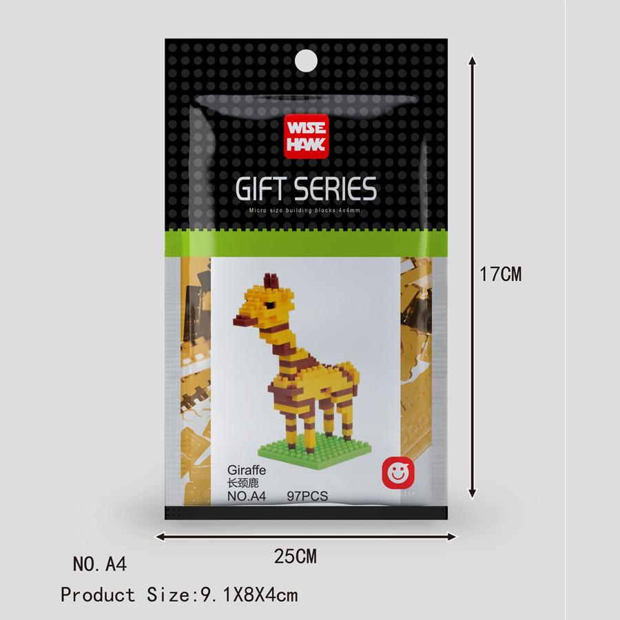Mini Tiere Mikropartikel Bausteine Diamantsteine Kinderspielzeug Katze Hund Fisch Vögel Modelle Montage Spielzeug Geschenksets