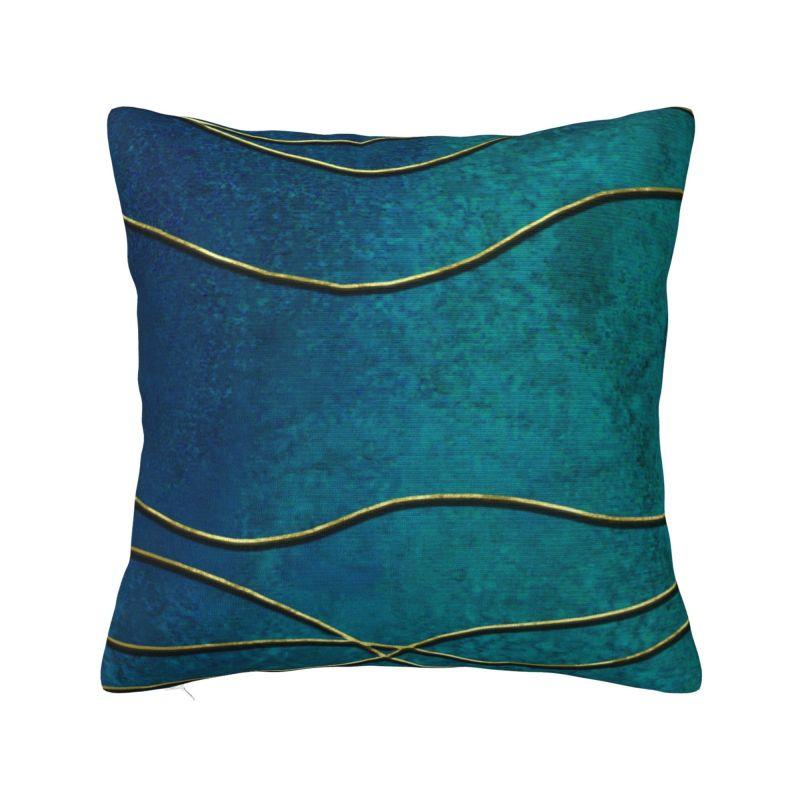 Custom Abstract Beauty Cushion Cover Xcm Marble Geometric Texture Velvet Nordic Pillow Decoration Salon