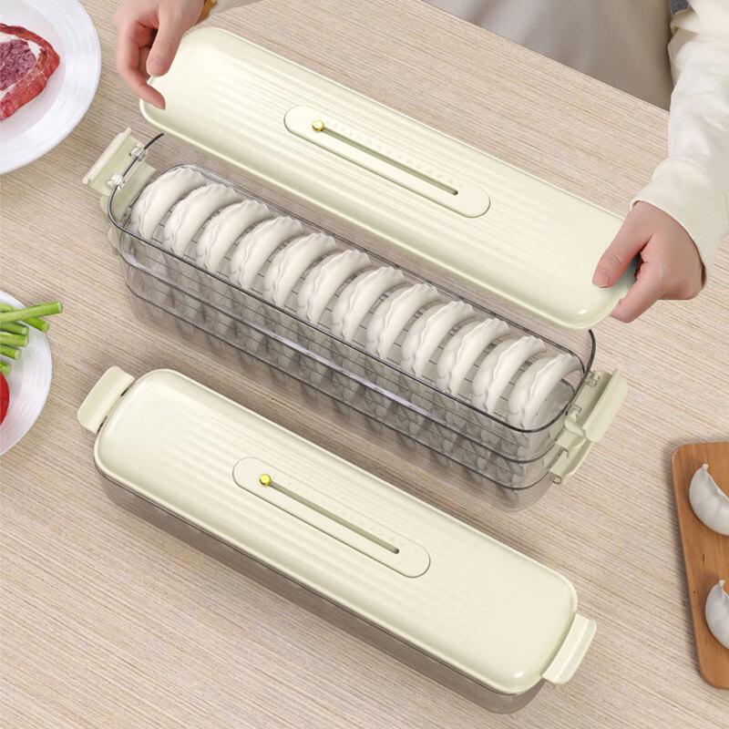 Maileqi Multi-Layer Dumpling & Wonton Storage Box