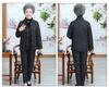 Warm Velvet Cotton Suit for Mom and Grandma: Autumn/Winter Three-Piece Set for Mature Women