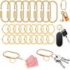 Messing Schlüsselringe Geldbörse Tasche Anhänger für Handtaschen Schraubverschluss Schlüsselorganizer Karabiner Auto Schlüsselanhänger Clip DIY Wasserbecher Schnalle