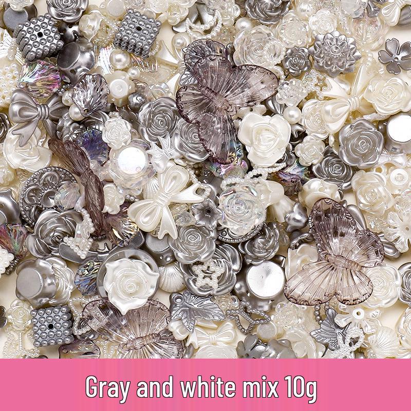 

Mixed Cream Glue Resin Pack for DIY Pearl Butterfly Flower Phone Cases & Jewelry