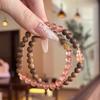 Natural Agarwood with Nanhong Jewelry Multi-specification Double-circle Bracelet for Physical Shopping Malls Jewelry Cultural and Play Stores