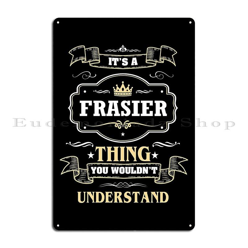 Cafe Nervosa skylt Frasier Seattle Frasier TV-serie Affisch Metall Design Pub Anpassad Tryckning Grotta Kök Plåtskylt Affisch