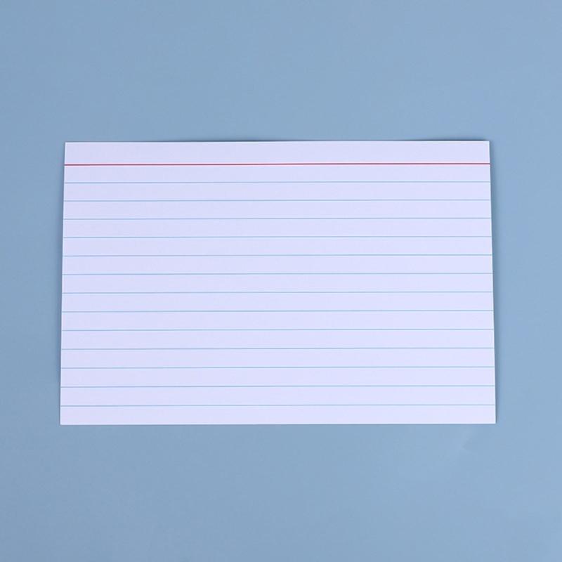 300 Sheets Index Cards Lined Flashcards Vocabulary Cards Presentation Cards Studying Notes for Office School Home