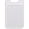Stealodeal Multipurpose Adhesive Phone Jacket Card & Earphone Mobile Holder Jacket Pouch (White)