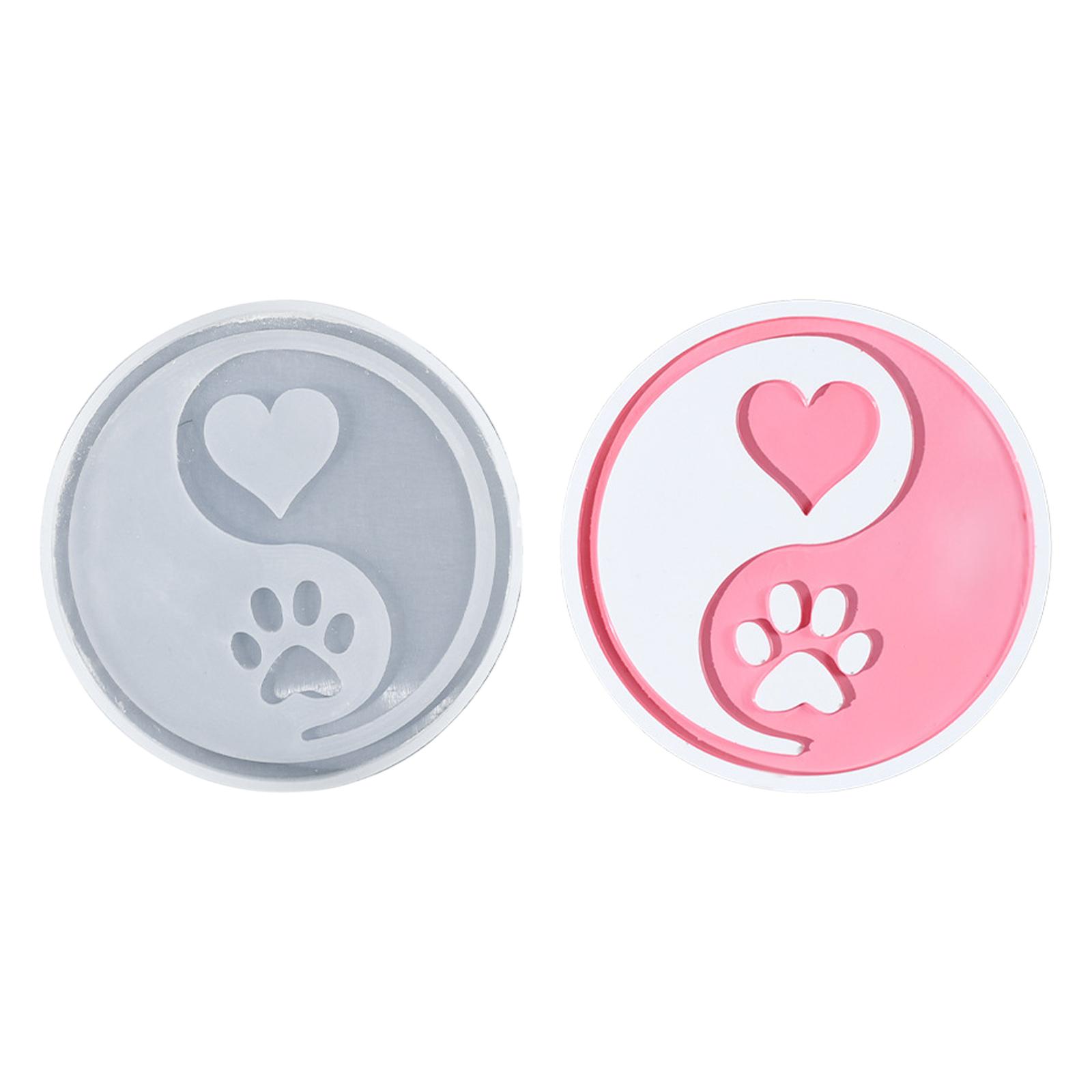 

Силиконовая форма для литья подставок на животную тематику, простая в использовании, форма для коврика под чашку, украшение стола, формы для рукоделия, инструмент для изготовления ювелирных изделий 1