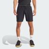 Adidas Tennis Ergo Shorts Solid Color Mid Waist Drawstring Casual Shorts Men Shorts Black IQ4736
