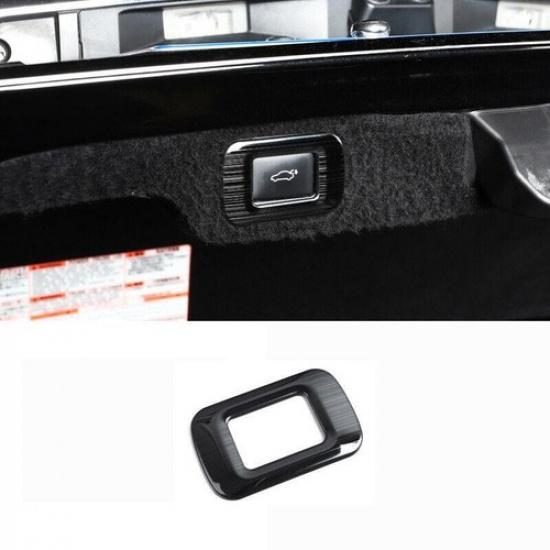 For Lexus LS500 2018- Black Titanium Tailgate Rear Door Switch Cover Trim