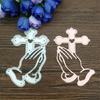 Crucifix Applaud Metal Cutting Die Paper Art Cutting Templates Party Ornaments