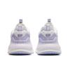 New Anta C37+ Cushioned Wear Resistant Breathable Height Increasing Low Top Casual Running Shoes Women's White Purple 922425507-5