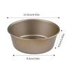 Hamburger Bun Molds Carbon Steel Material Mini Cake Tins Baking Tools for Breads