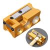 Pool Cue Tip Repair Tool Improve Cue Accuracy Aluminum Pool Cue Shaper Portable Multifunction Billiard Cue Tip Grinder