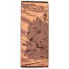 Marushin Face Towel Ghibli Moving Castle 34 X 80 Cm Castle and Sunset 0590229700 Howl's Approx.