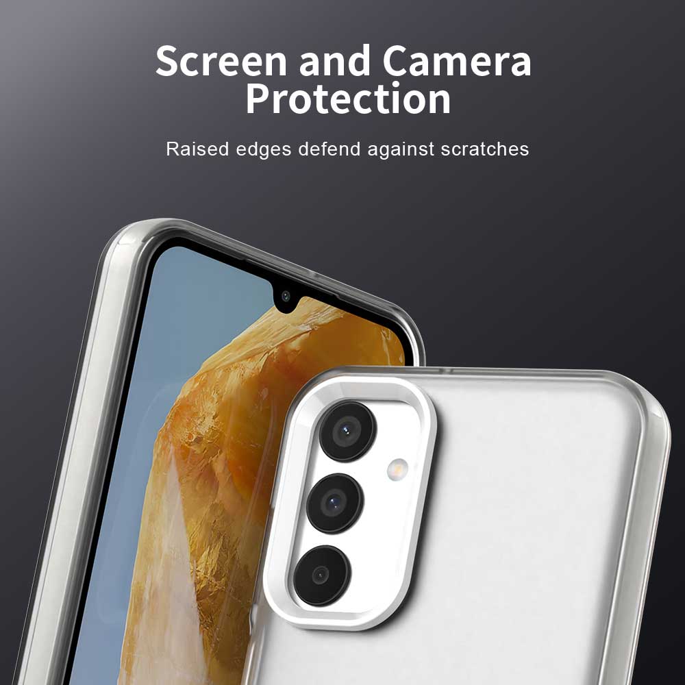 For Samsung Galaxy A05s 4G/M14 4G/F14 G4 Case PC+TPU+PET Matte Anti-Drop Phone Back Cover