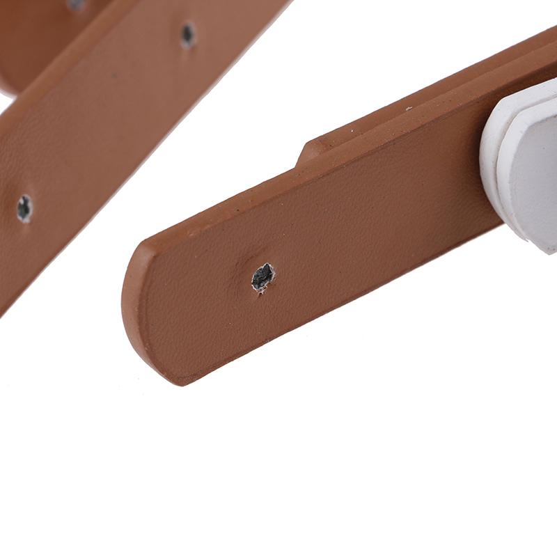 1Pair(2Pcs) Faux Leather Detachable Belt Handle Diy Replacement Handbag Strap