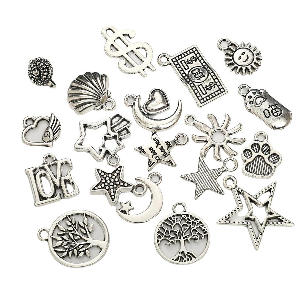5/10pcs/bag Special-Shaped Alloy Pendant DIY Bracelet Necklace Earrings Jewelry Accessories